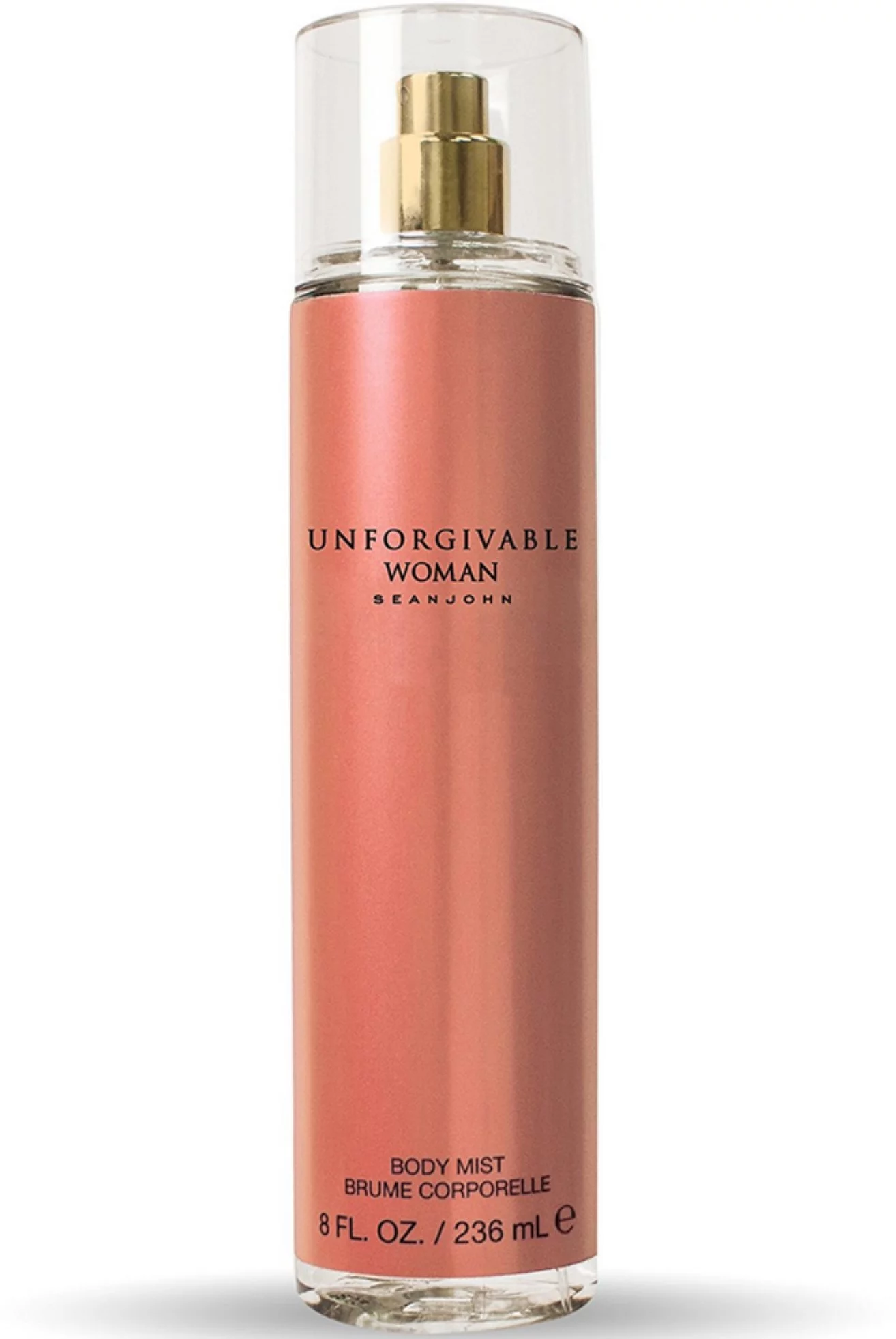 Sean John Unforgivable Woman Body Spray For Women 8 oz (Pack of 4)
