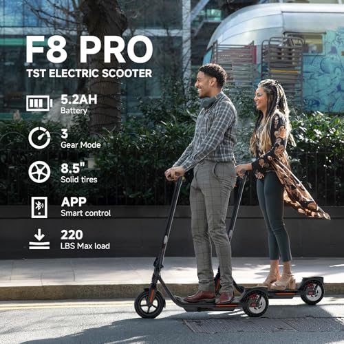 TST Electric Scooter for Adult, Up to 19 MPH and 20 Miles Long Range E Scooter, 8.5