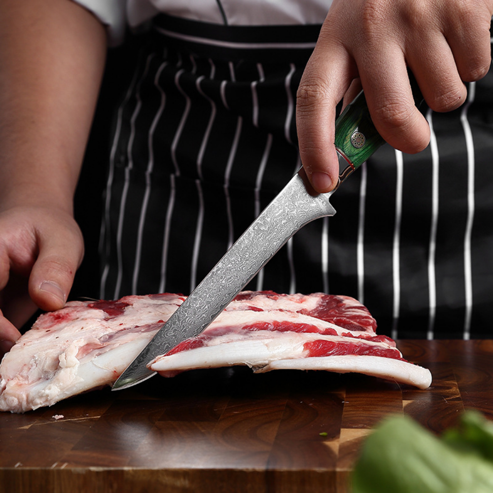 Damascus Steel Boning and Fillet Knife - 5.5-inch