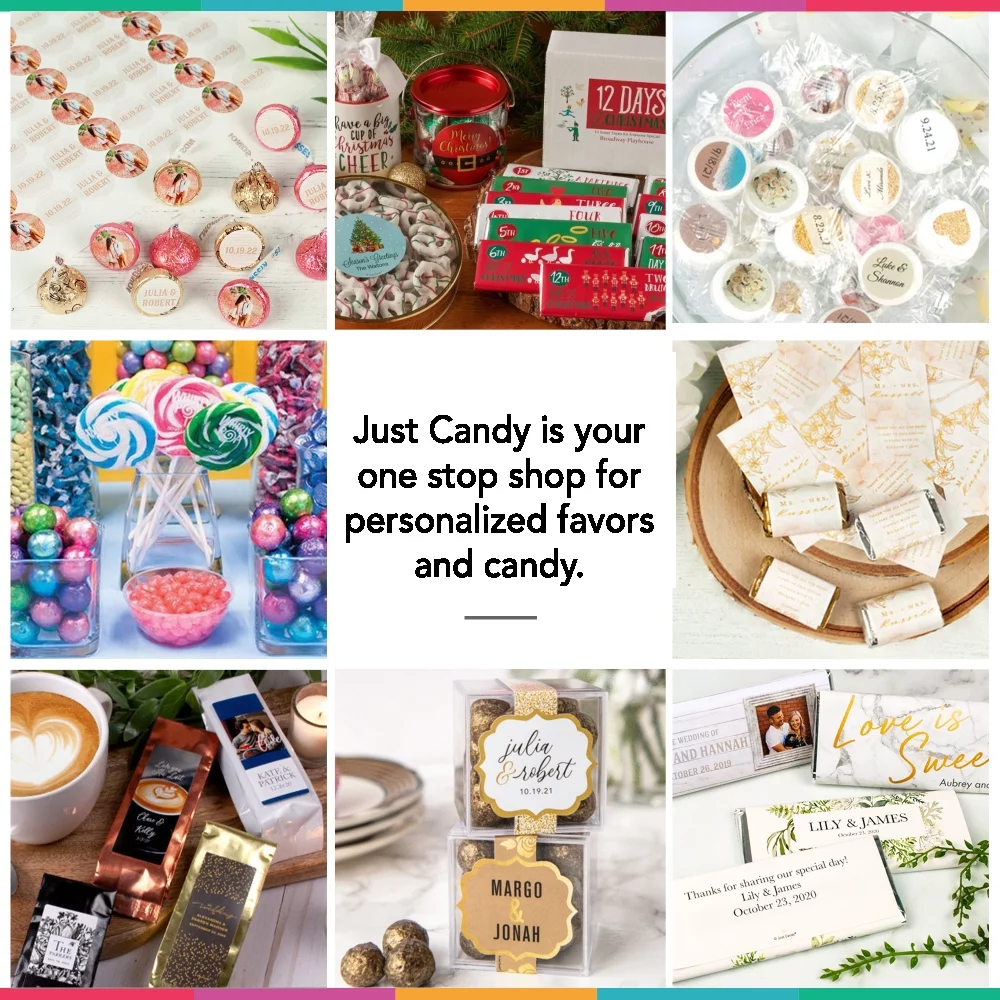 Christmas Candy Chocolate Kisses 90 Pcs  - Red, Green, Silver