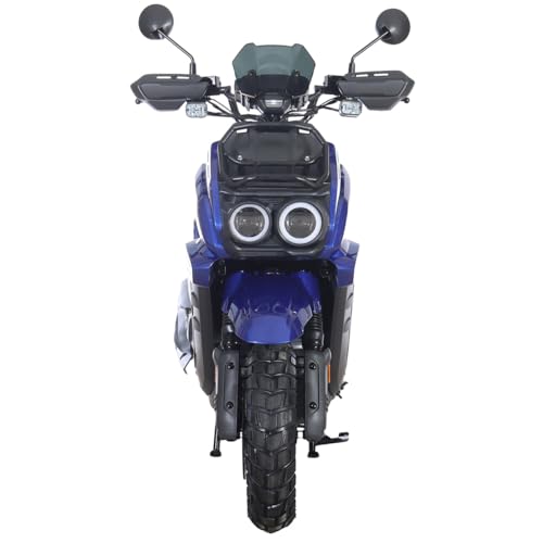 X-PRO Gas Adult Moped Tank 200 Gas Moped Street Bike,12