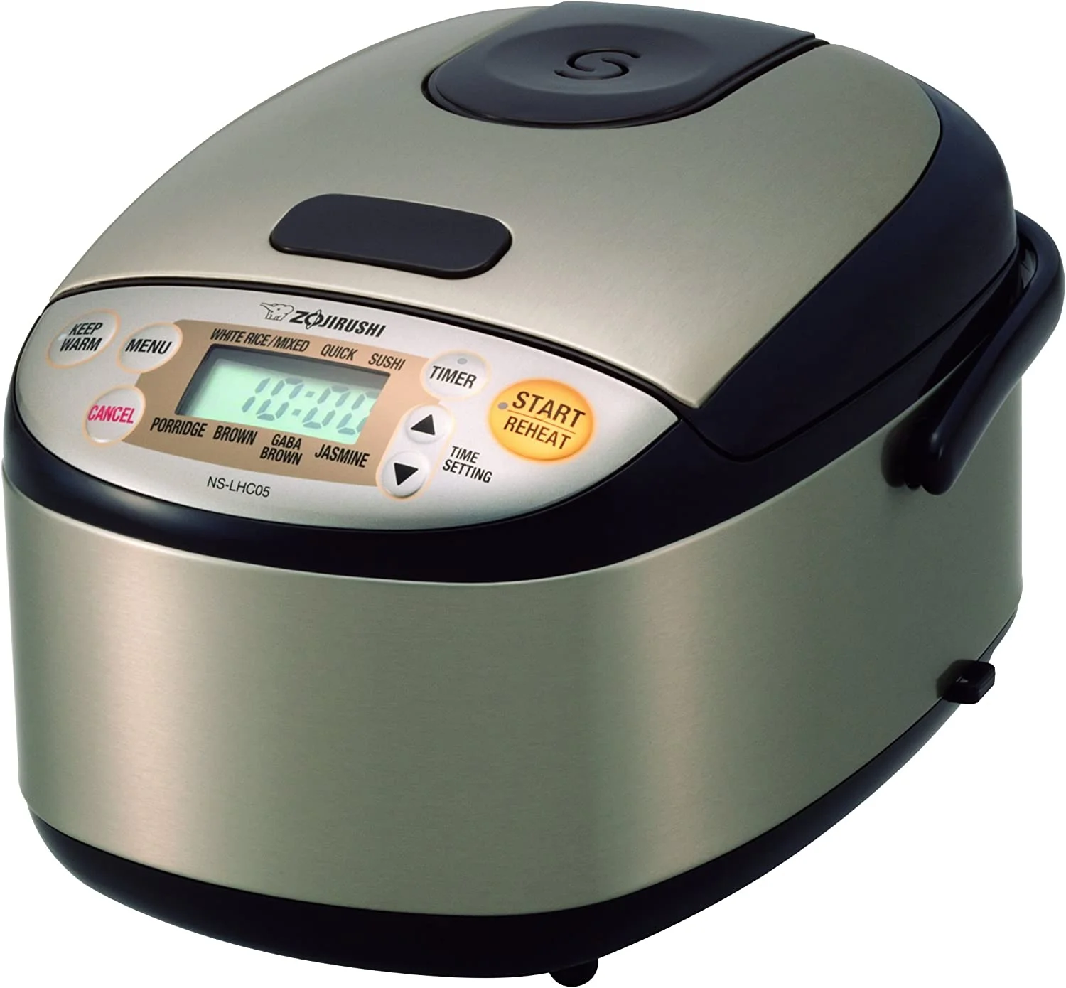 Excellent Zojirushi NS-LHC05 Micom Rice Cooker & Warmer  Stainless Dark Brown