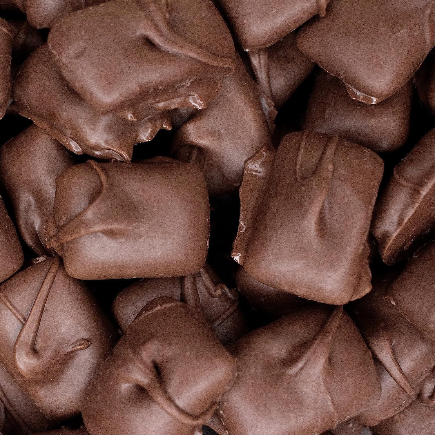 Dark Chocolate Covered Molasses Sponges Candy, Old-Fashioned, Handmade, 16-Ounce