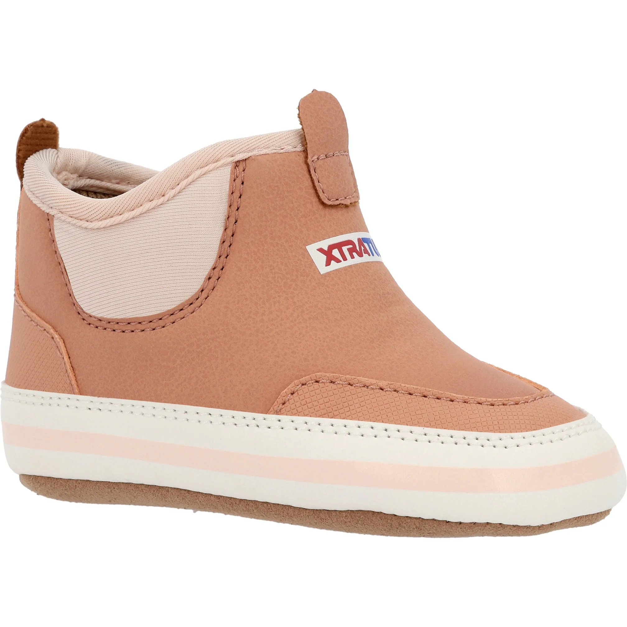 Xtratuf Infant Minnow Ankle Deck Boot, Blush Pink, Size 12-18 Months