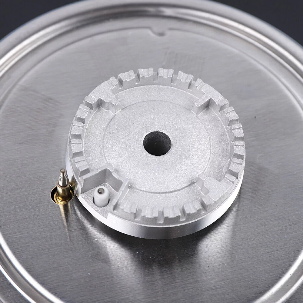 Miumaeov 4 Burner Gas Cooktops Built-In Cook Stove Kitchen LPG/NG Gas Hob with Adapter Electronic Ignition 23