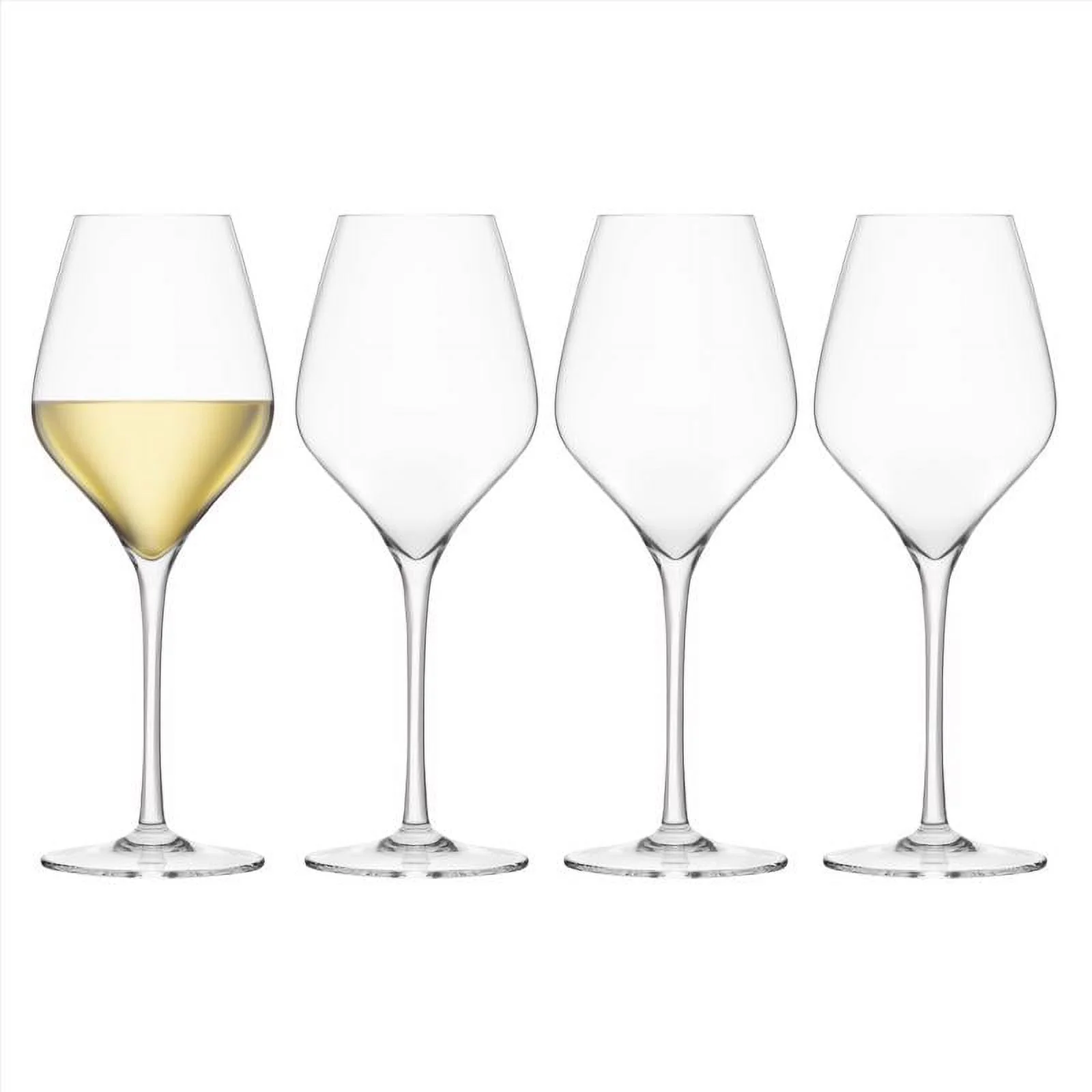 1 Pc, Final Touch 14.8 Oz Clear Glass White Wine Glass