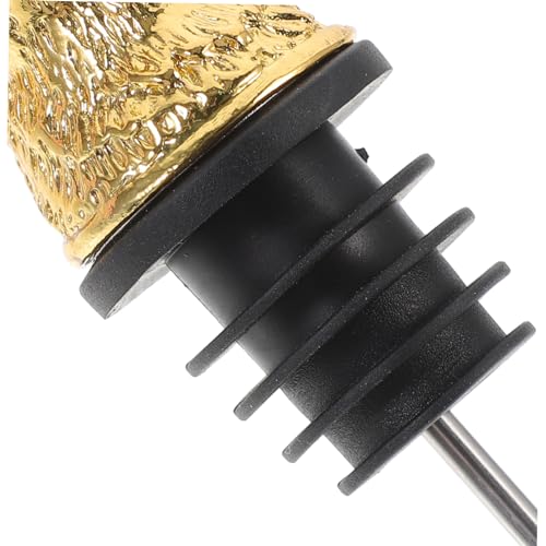 Deer Head Shape Wine Spout Pourer Stag Bottle Stopper for Liquor Bottles