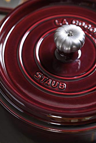 Staub 5.5 Quart Round Cocotte, Basil