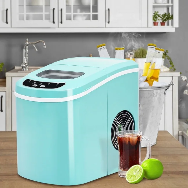 Portable Electric Ice Maker - Stay Cool with Ice Cubes