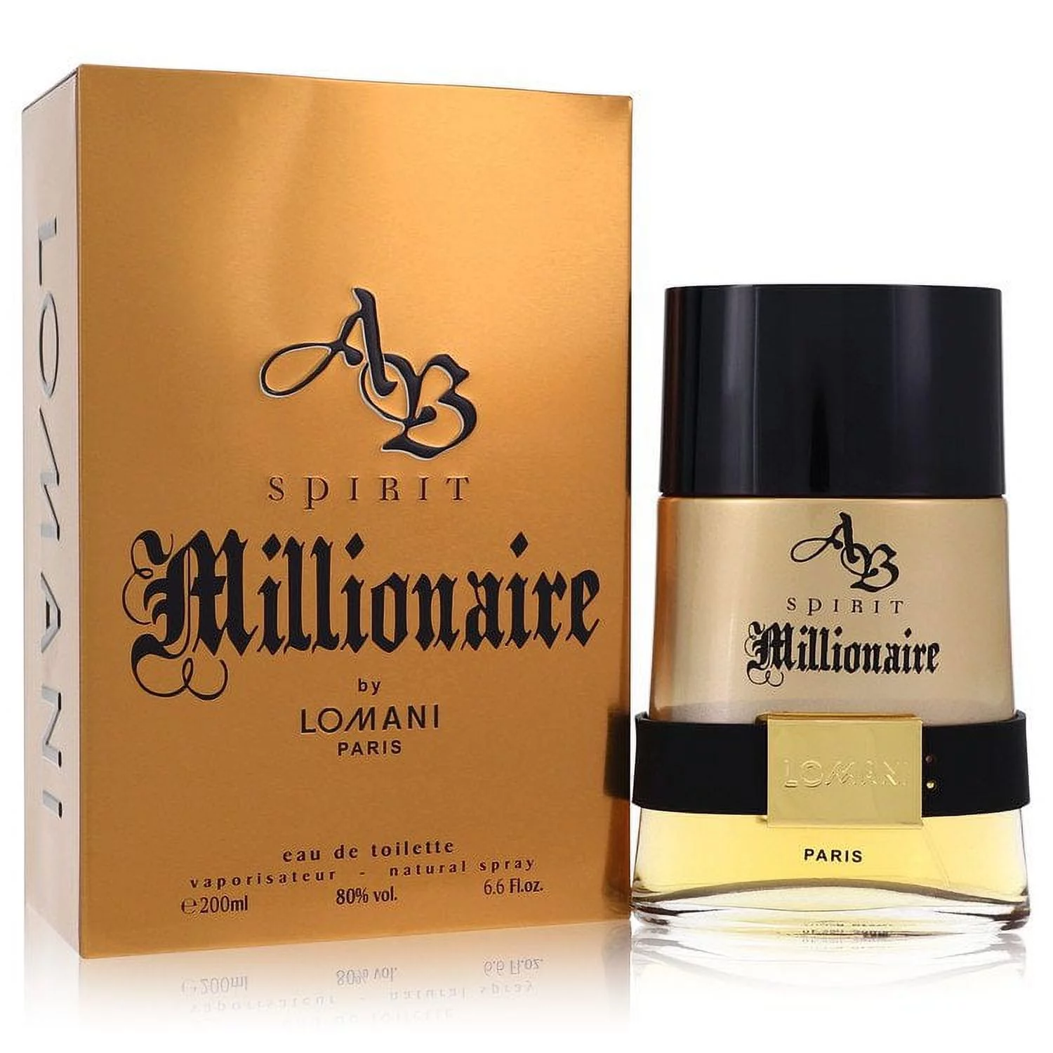 Spirit Millionaire by Lomani Eau De Toilette Spray 6.7 oz for Male
