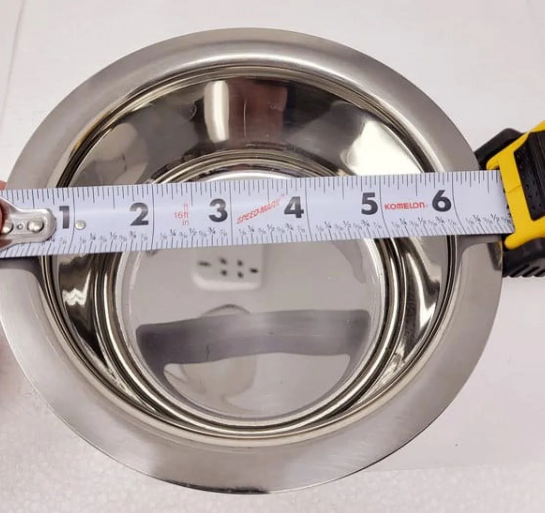 Vinod Cookware Stainless Steel Multipurpose Tope With Lid 5 Pcs Set