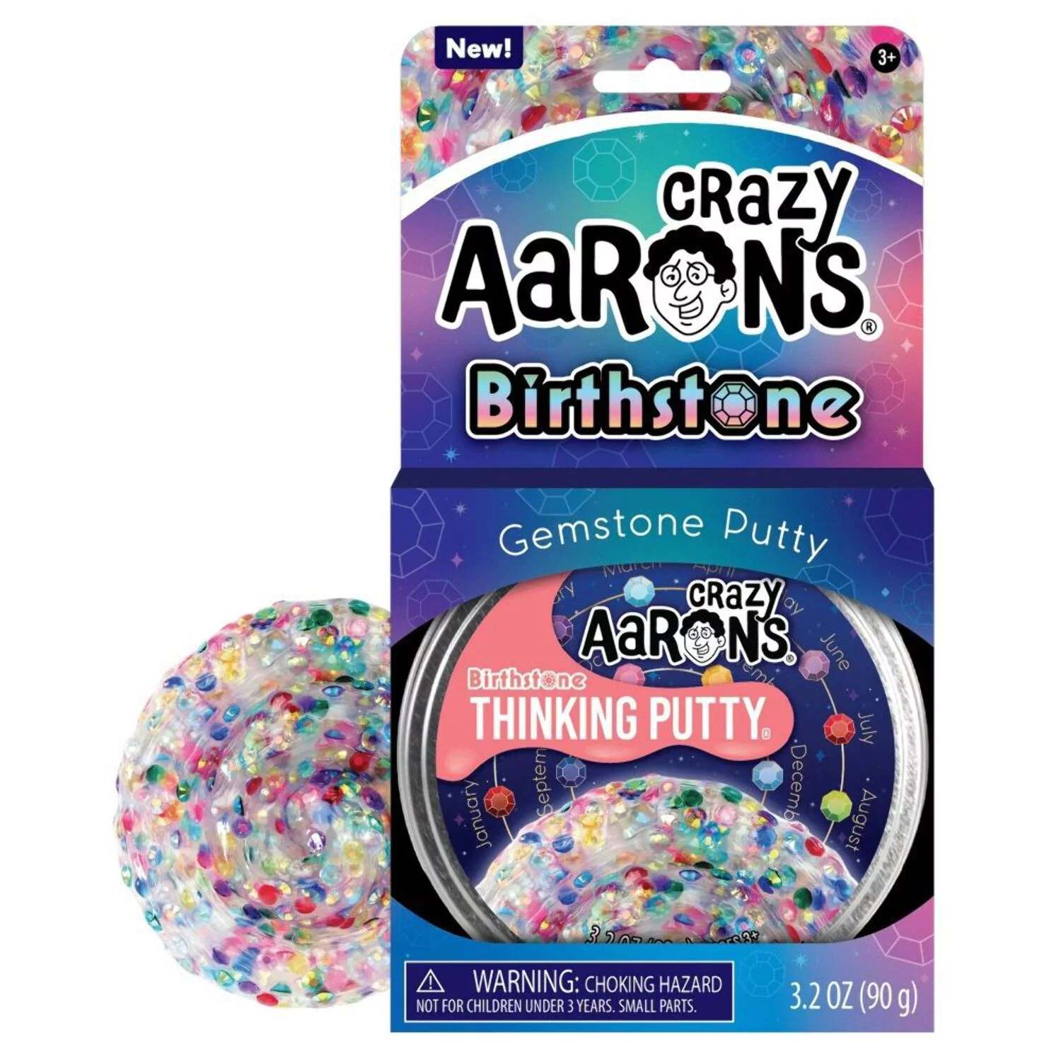 Crazy Aaron’s Birthstone Thinking Putty®
