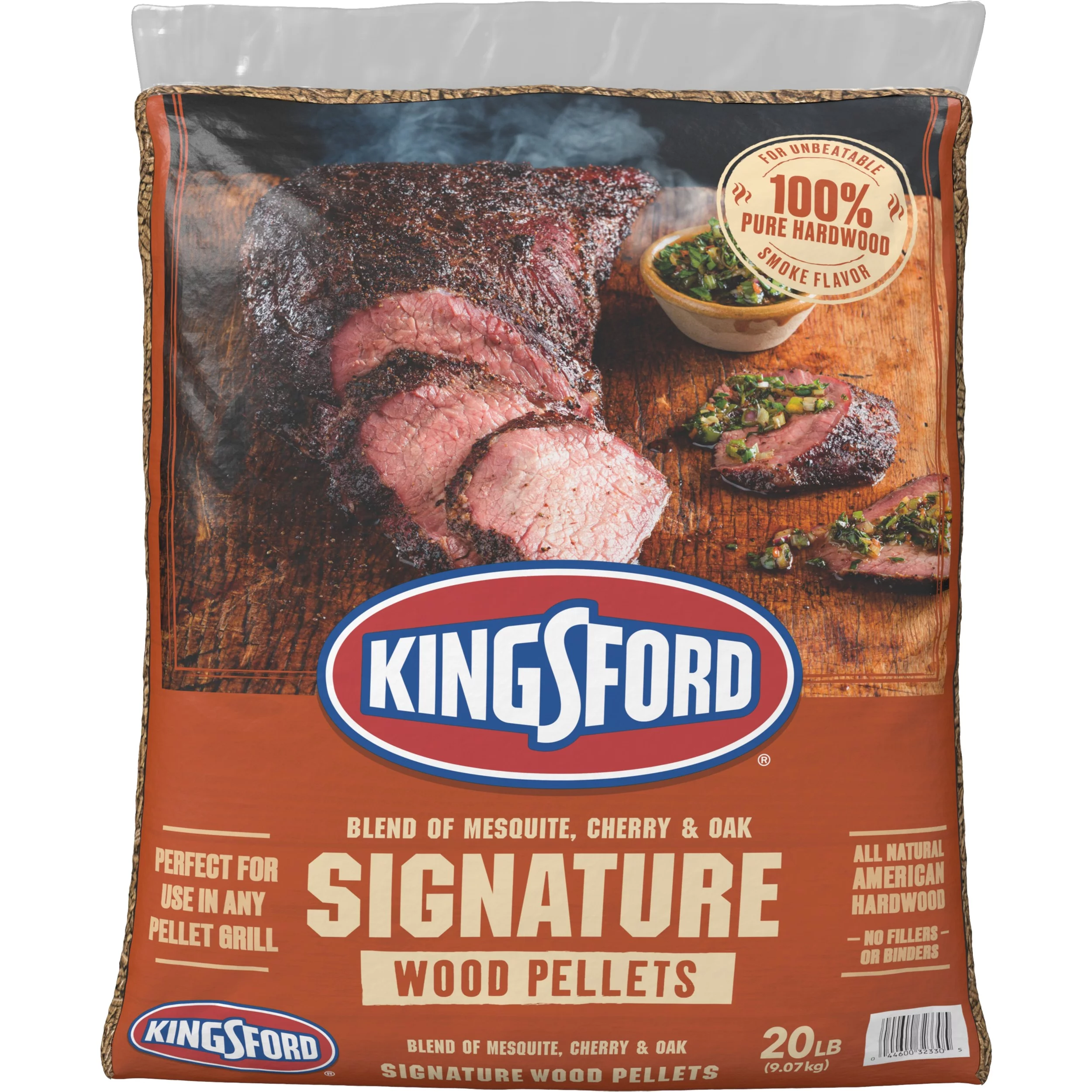 Kingsford 100% Hardwood Pellets for Grills, Signature Blend, 20 Pounds