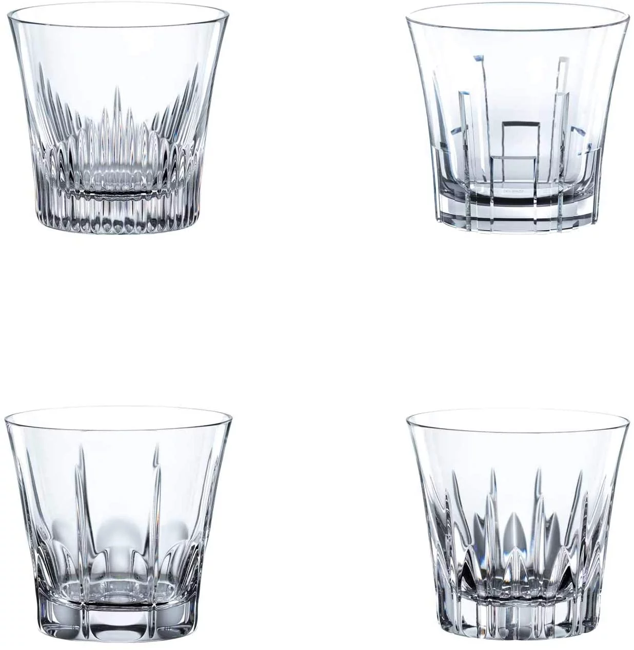 Nachtmann Classix Double Old Fashioned Glass, Set of 4