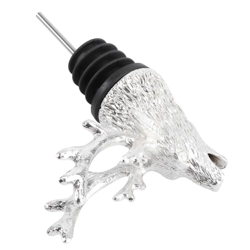 PRETYZOOM Classic Stag Head Wine Pourer Decanter Aerator and Stopper for Red Wine