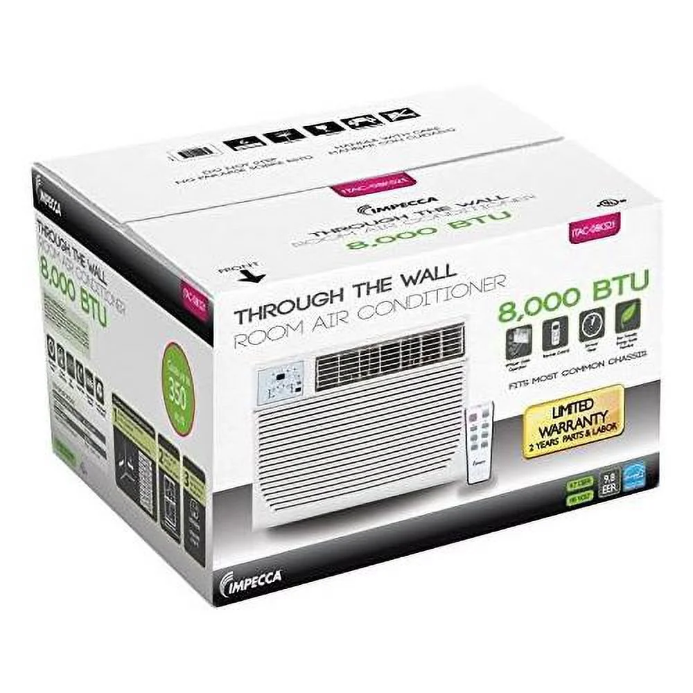 Electronic Through The Wall Air Conditioner, 5-15P/110