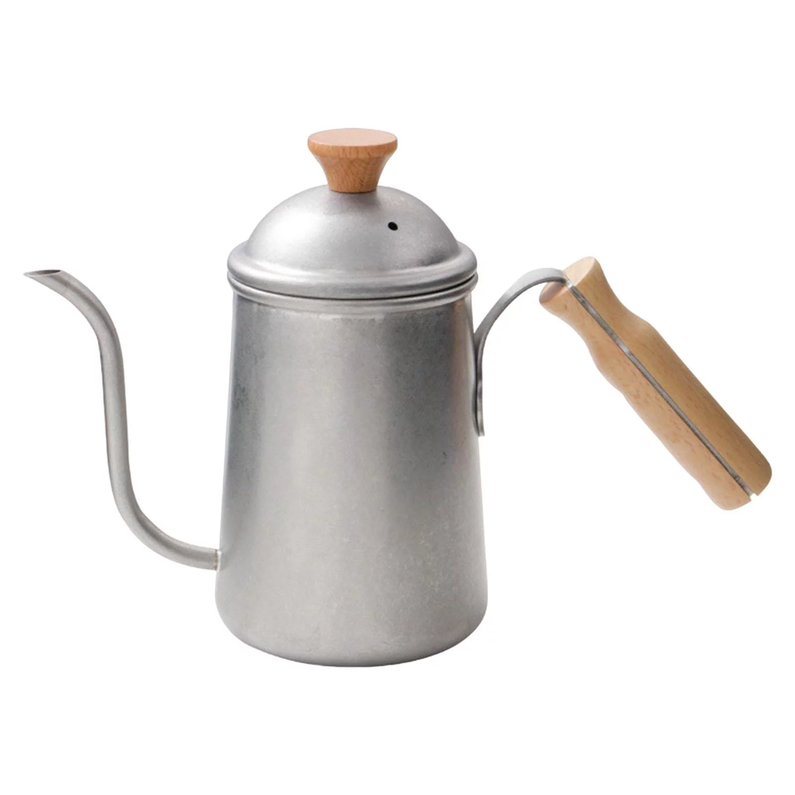 Gooseneck Kettle Coffee Pot,Coffee Maker Kettle Long Narrow Neck Tea Pot,Coffee Pouring Kettle for Home Office Kitchen , Argent B