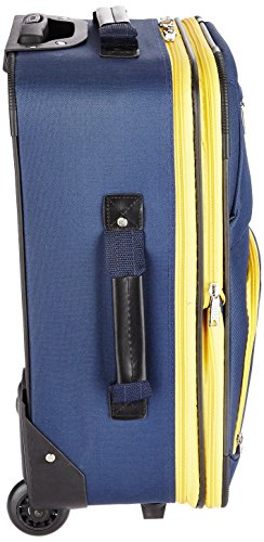 Rockland Fashion Expandable Softside Upright Luggage Set, Charcoal, 2-Piece (14/19)