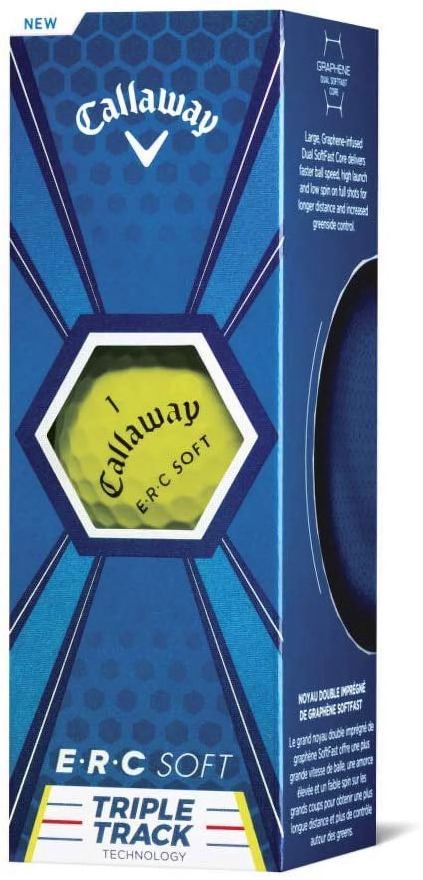 Callaway ERC Soft Golf Balls, Yellow, 12 Pack