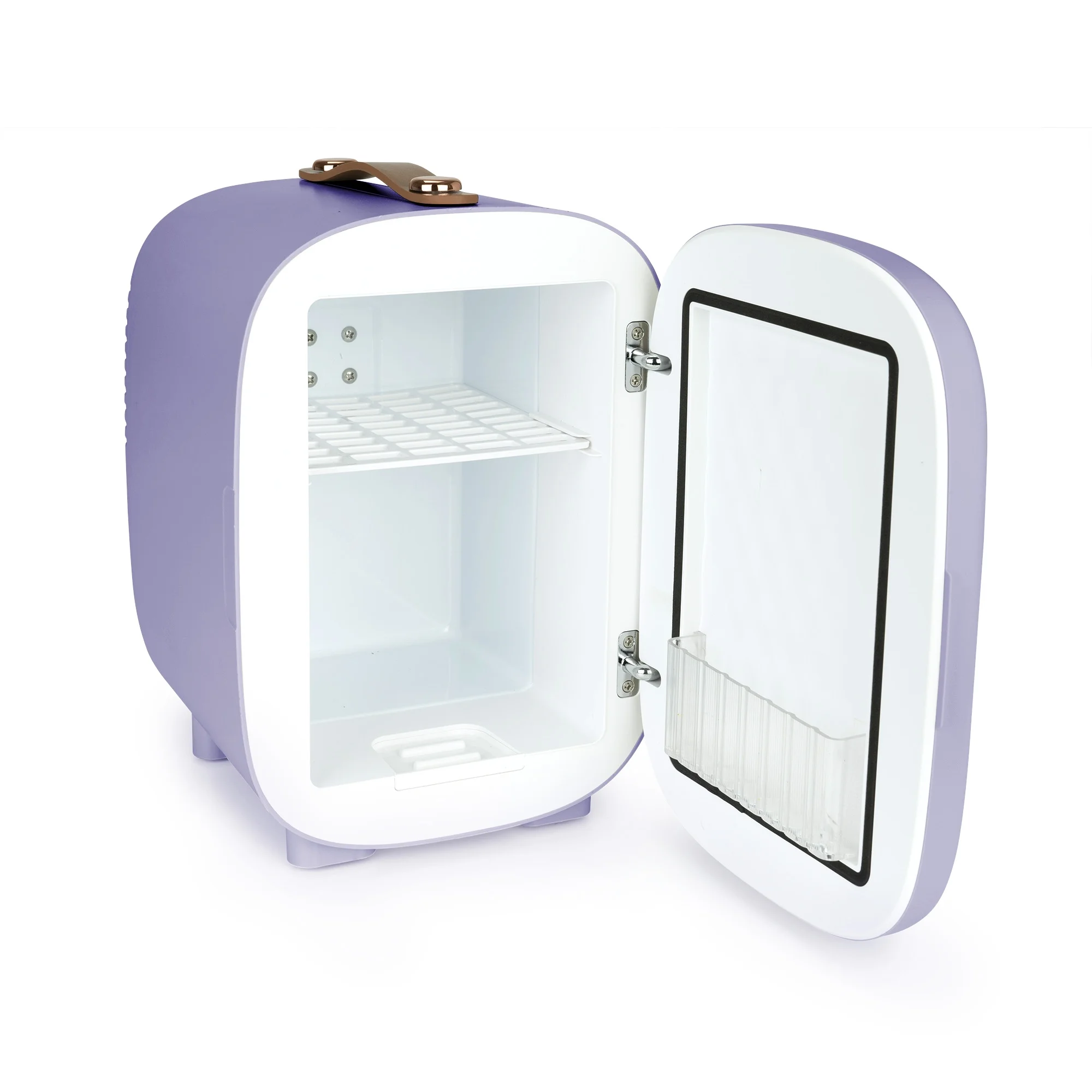 Personal Chiller 4L Mini Fridge Beauty and Skincare Refrigerator, Lavender