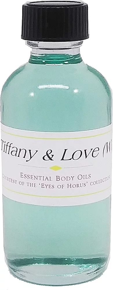 T & Love - Type For Women Perfume Body Oil Fragrance [Regular Cap - Clear Glass - Light Blue - 2 oz.]