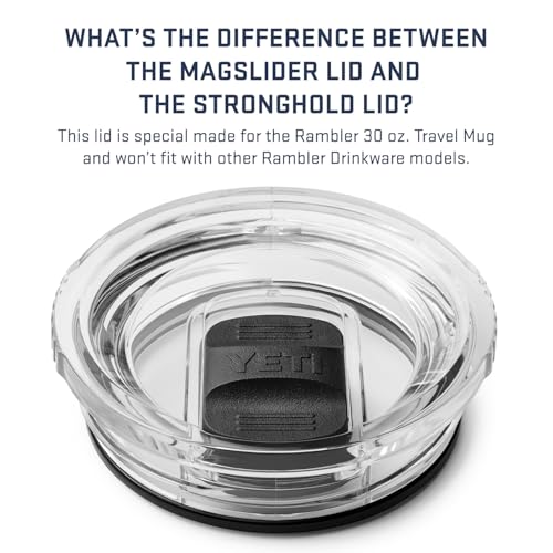 YETI Rambler 30 oz Travel Mug, Stainless Steel, Vacuum Insulated with Stronghold Lid