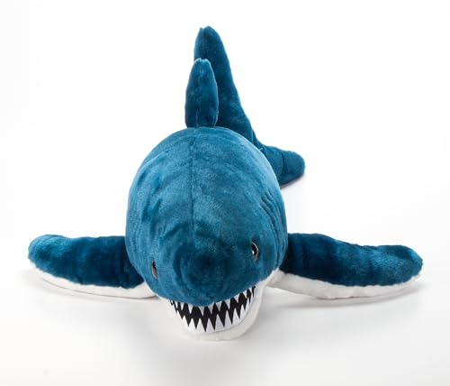 The Petting Zoo Mako Shark Stuffed Animal Plushie, Gifts for Kids, Wild Onez Ocean Animals, Shark Plush Toy 32 inches