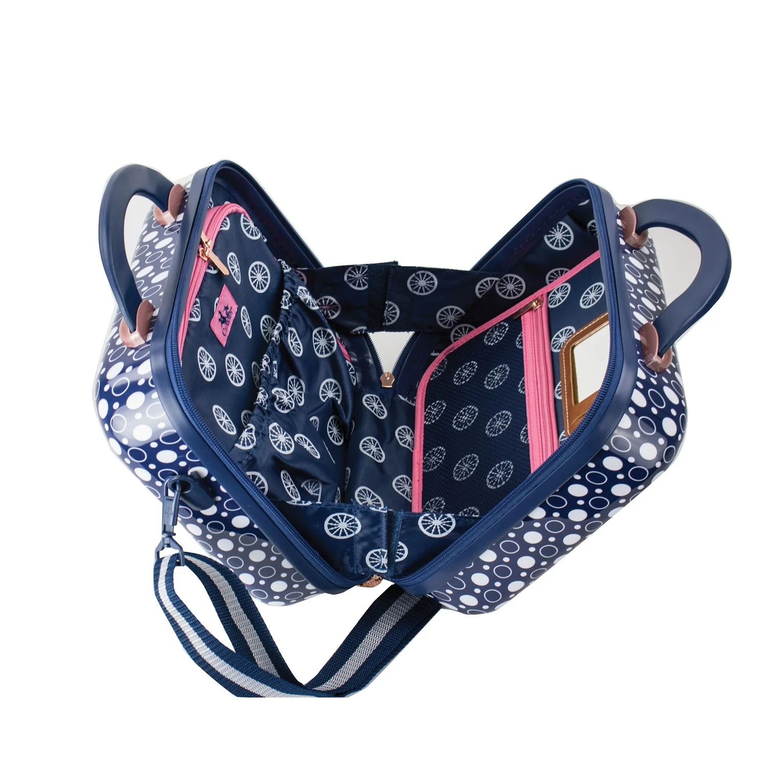 Chariot Park Avenue Hardside 2-Piece Carry-On Spinner Luggage Set - Dotty