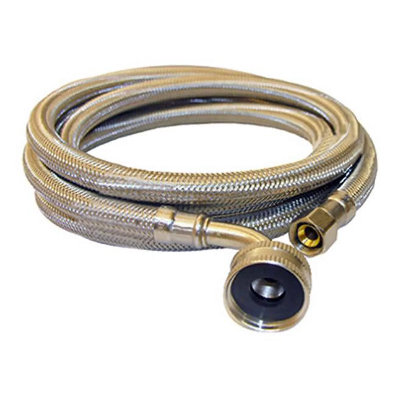 10-0979 Stainless Steel Dishwasher Connector - 0.38 x 0.75 x 72 in.