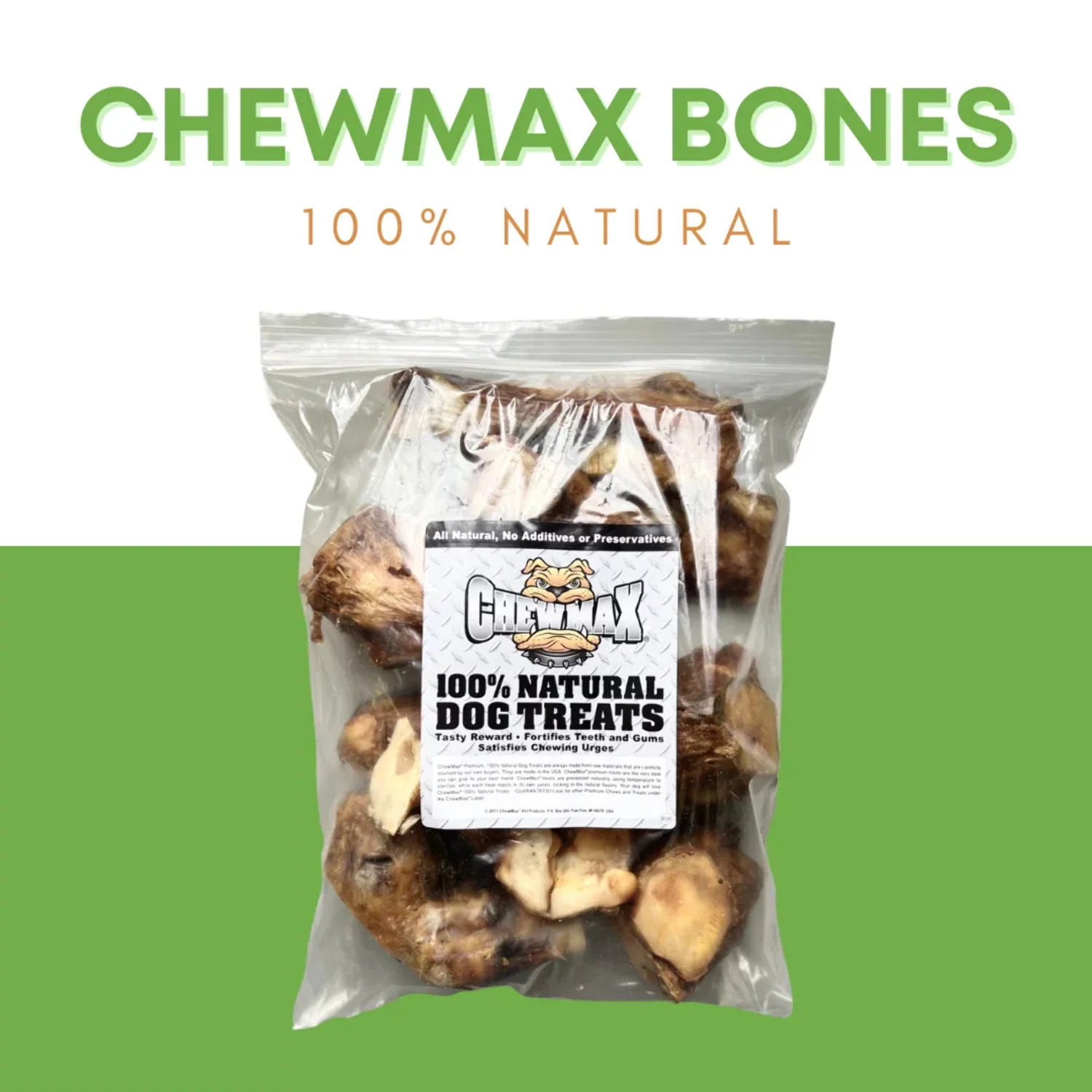 ChewMax Value Bag Natural Dog Bones, 5 lb