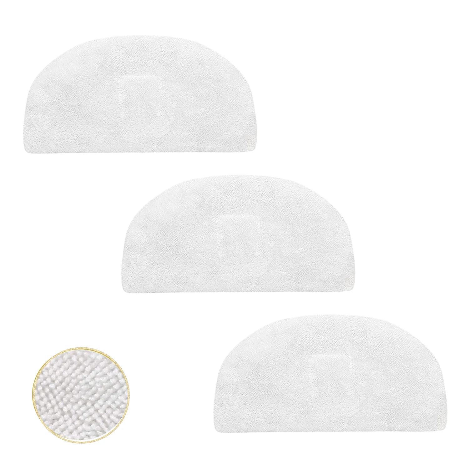 Steam Mop Pads fits Bissell PowerFresh Pad 1940 203-2633 19402 19404 19408  3 pcs