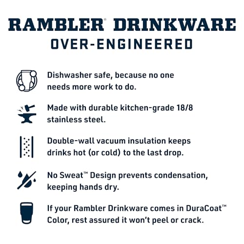 YETI Rambler 18 oz Bottle, Vacuum Insulated, Stainless Steel with Chug Cap, Sandstone Pink