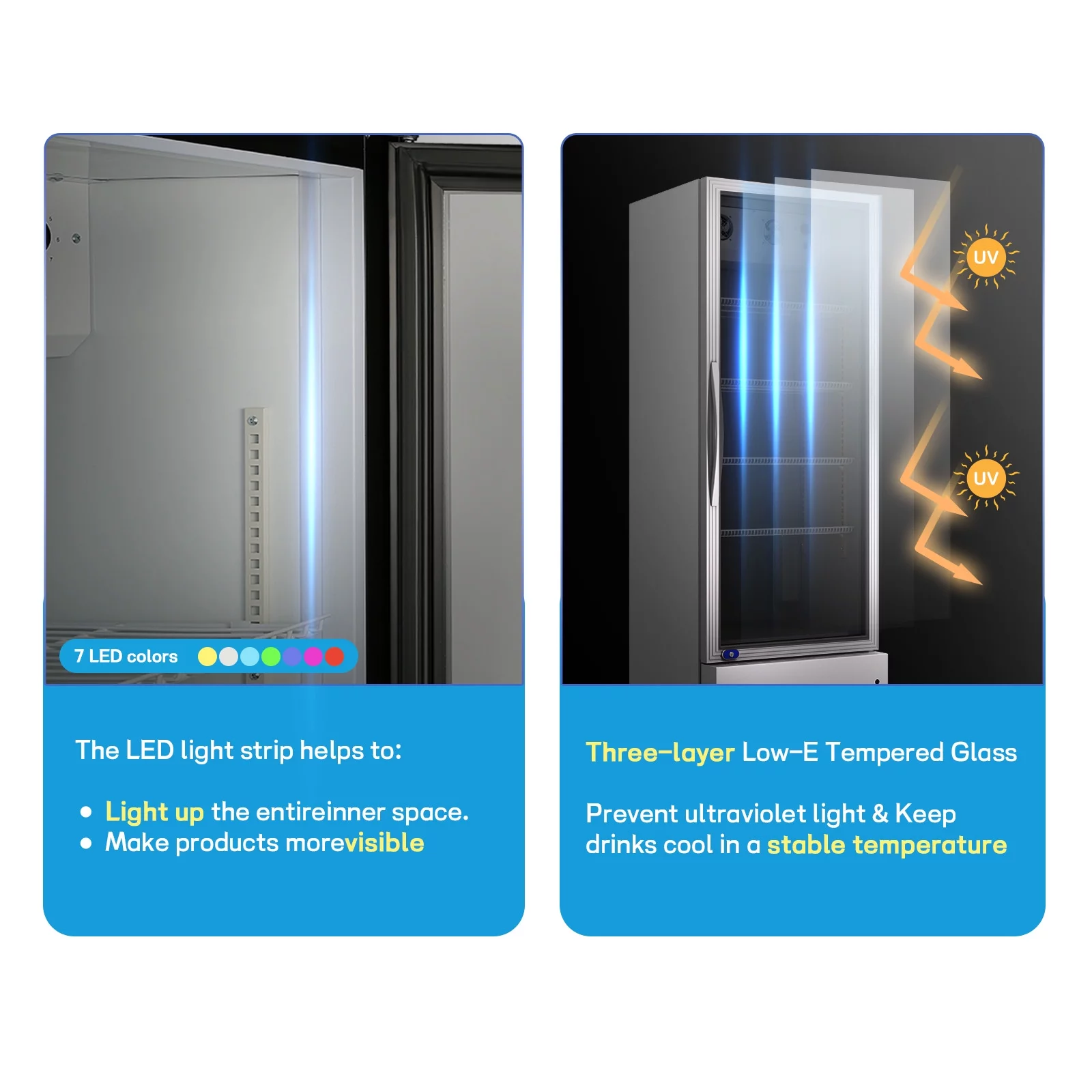 16.5 Cu.Ft Display Fridge