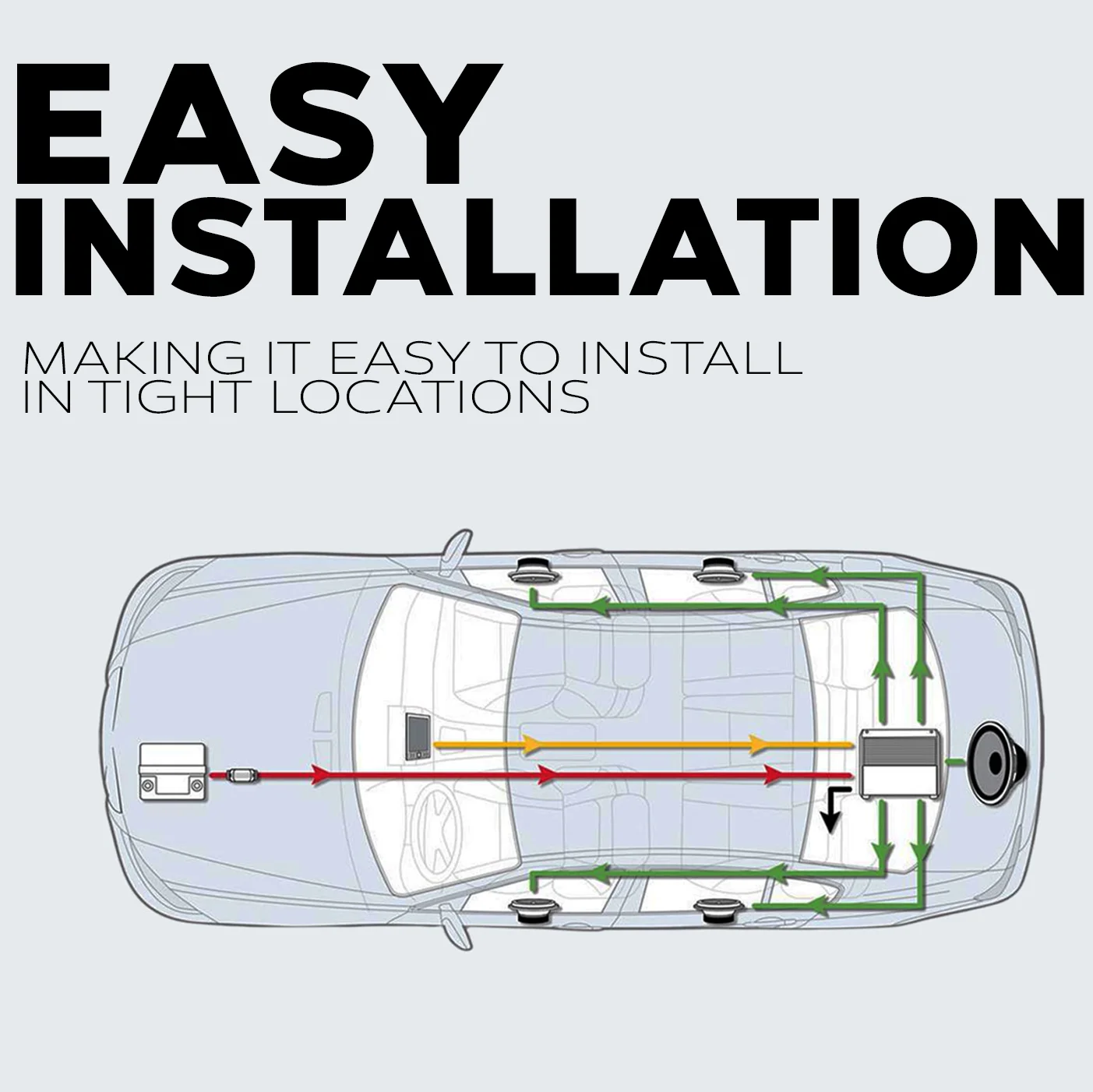 BEST CONNECTIONS 4Ga 25ft Red Translucent Power/Ground Electrical Auto Wire