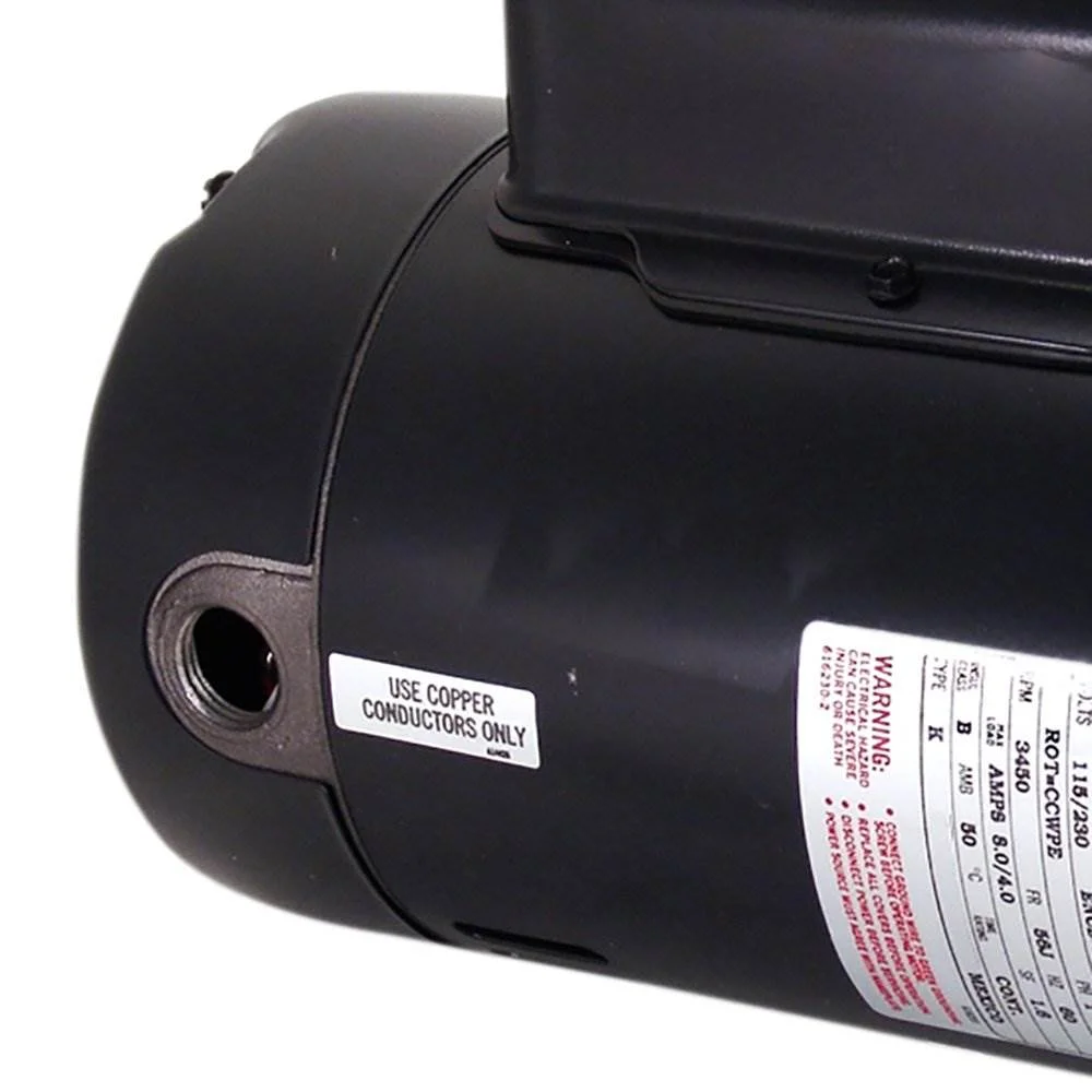 A.O. Smith Century UST1252 Up-Rated 2.5 HP 3,450 RPM 1 Speed Pool Pump Motor