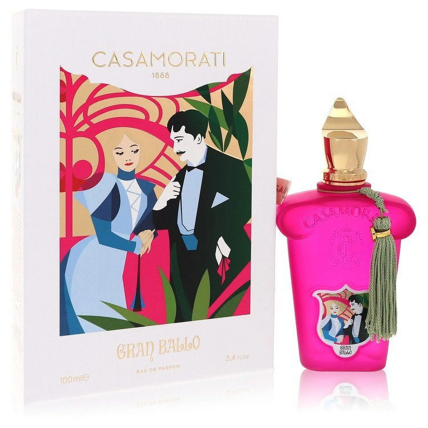 Casamorati 1888 Gran Ballo Eau De Parfum Spray - Luxurious Floral Gourmand Scent
