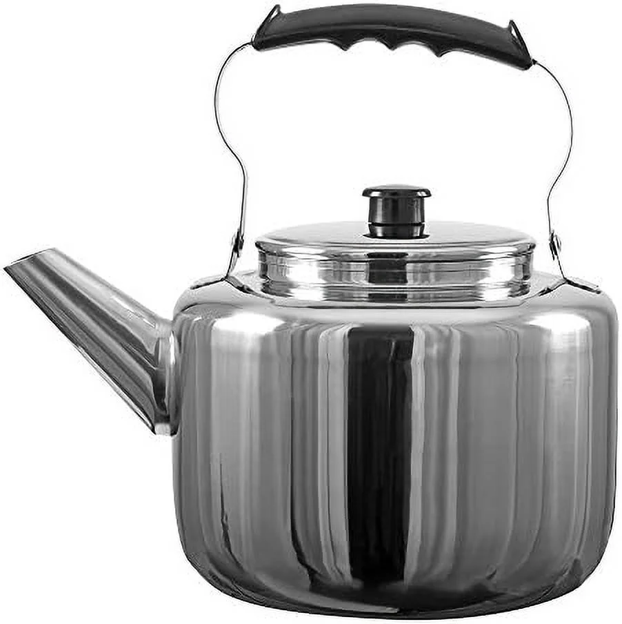 Stainless Steel Water Kettle, 7 Quart, Silver
