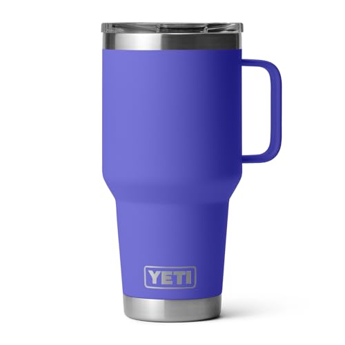 YETI Rambler 30 oz Travel Mug, Stainless Steel, Vacuum Insulated with Stronghold Lid