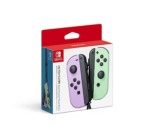 Nintendo Switch Joy-Con (L/R) Gaming Controller, Gray (Renewed)