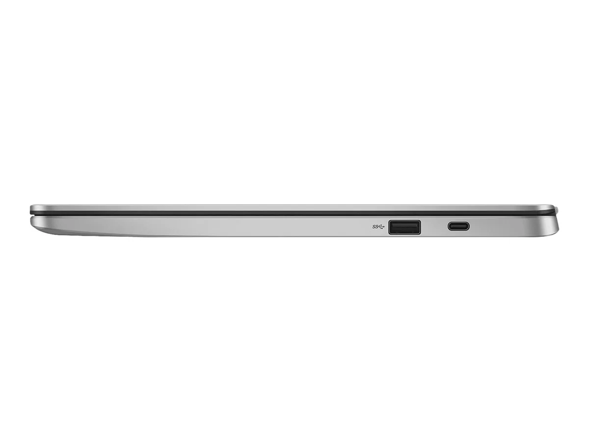 ASUS Chromebook Enterprise C423NA GE42F - 180-degree hinge design - Intel Celeron N3350 / 1.1 GHz - Chrome OS (with Chrome Enterprise Upgrade) - HD Graphics 500 - 4 GB RAM - 32 GB eMMC - 14