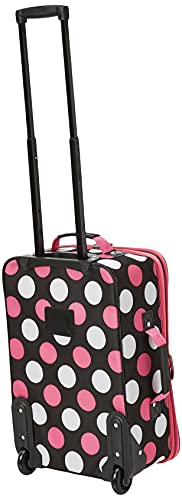 Rockland Fashion Expandable Softside Upright Luggage Set, Charcoal, 2-Piece (14/19)