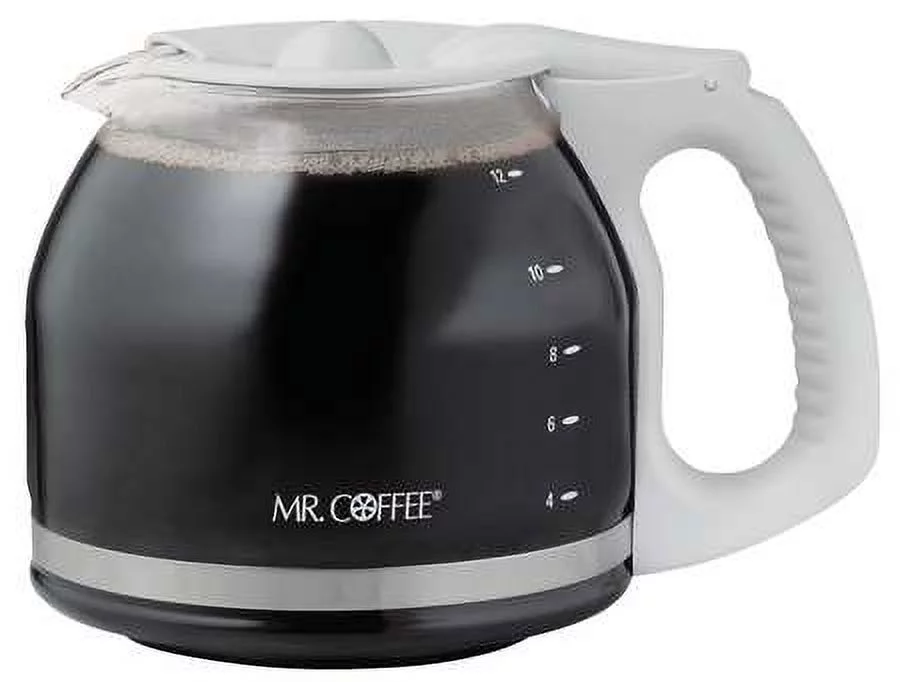Mr. Coffee 12 Cup Glass Commercial Coffee Decanter with Replacement