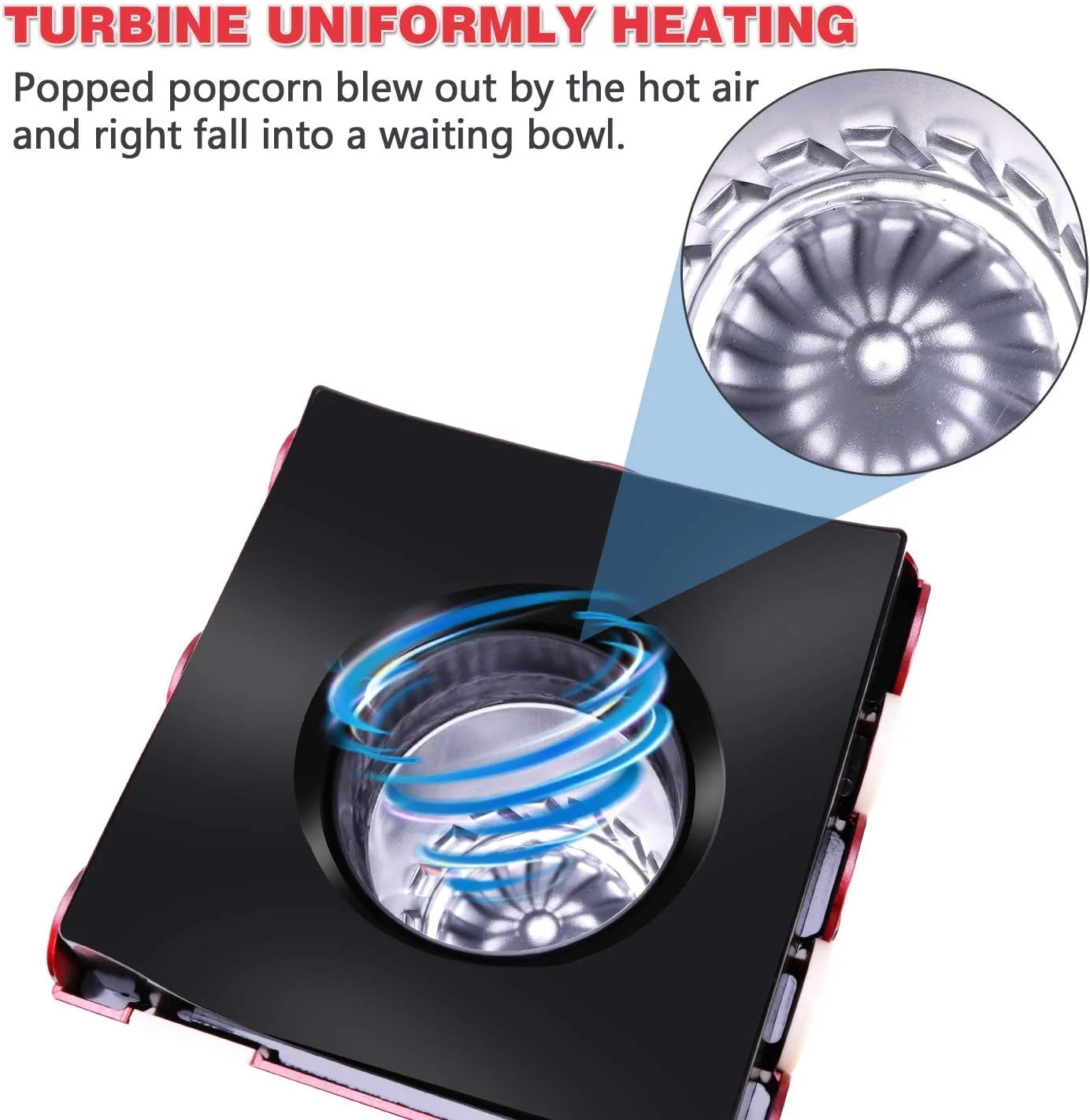 Nostalgia Electrics OFP501 Vintage Collection Hot Air Popcorn Maker