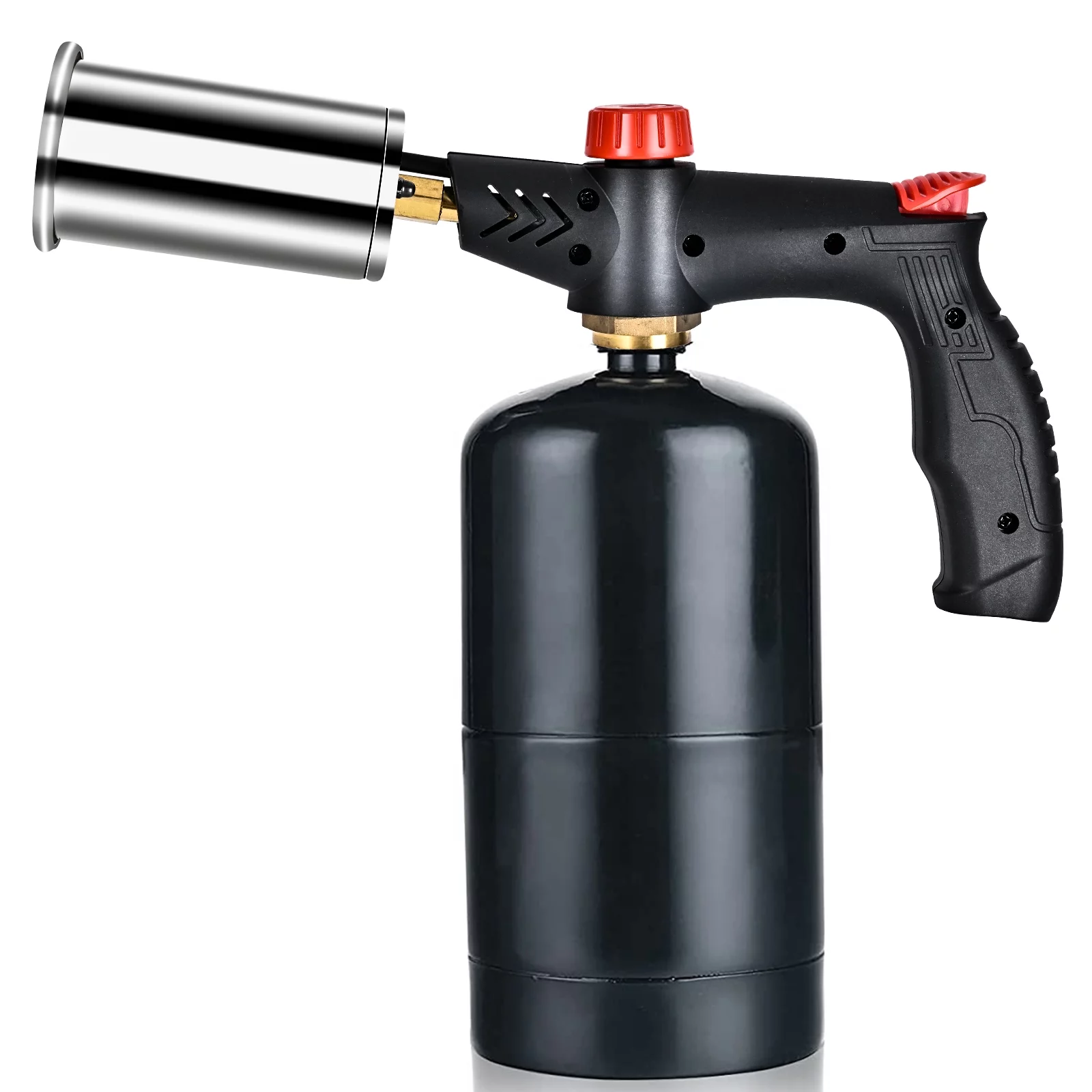 DIYAREA Cooking Culinary Torch, Charcoal Lighter, Campfire Starter, Culinary Kitchen Grilling Tool, for Searing Steak, BBQ