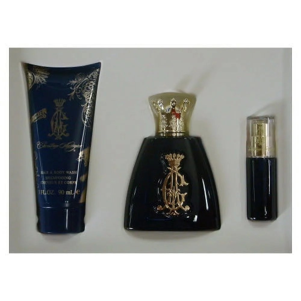 CHRISTIAN AUDIGIER 1.7 & .25 oz mini EDT men Cologne + 3.0 body wash SET New NIB