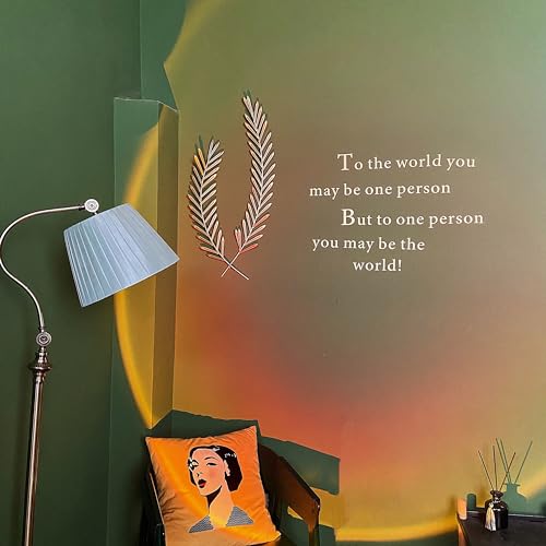 CORATED Sunset Lamp, 16 Colors Sunset Projection Lamp with Remote Control, Multiple Colors Projector Light Dimmable Sun Lamp for Photography, Selfie, Home and Bedroom Decor