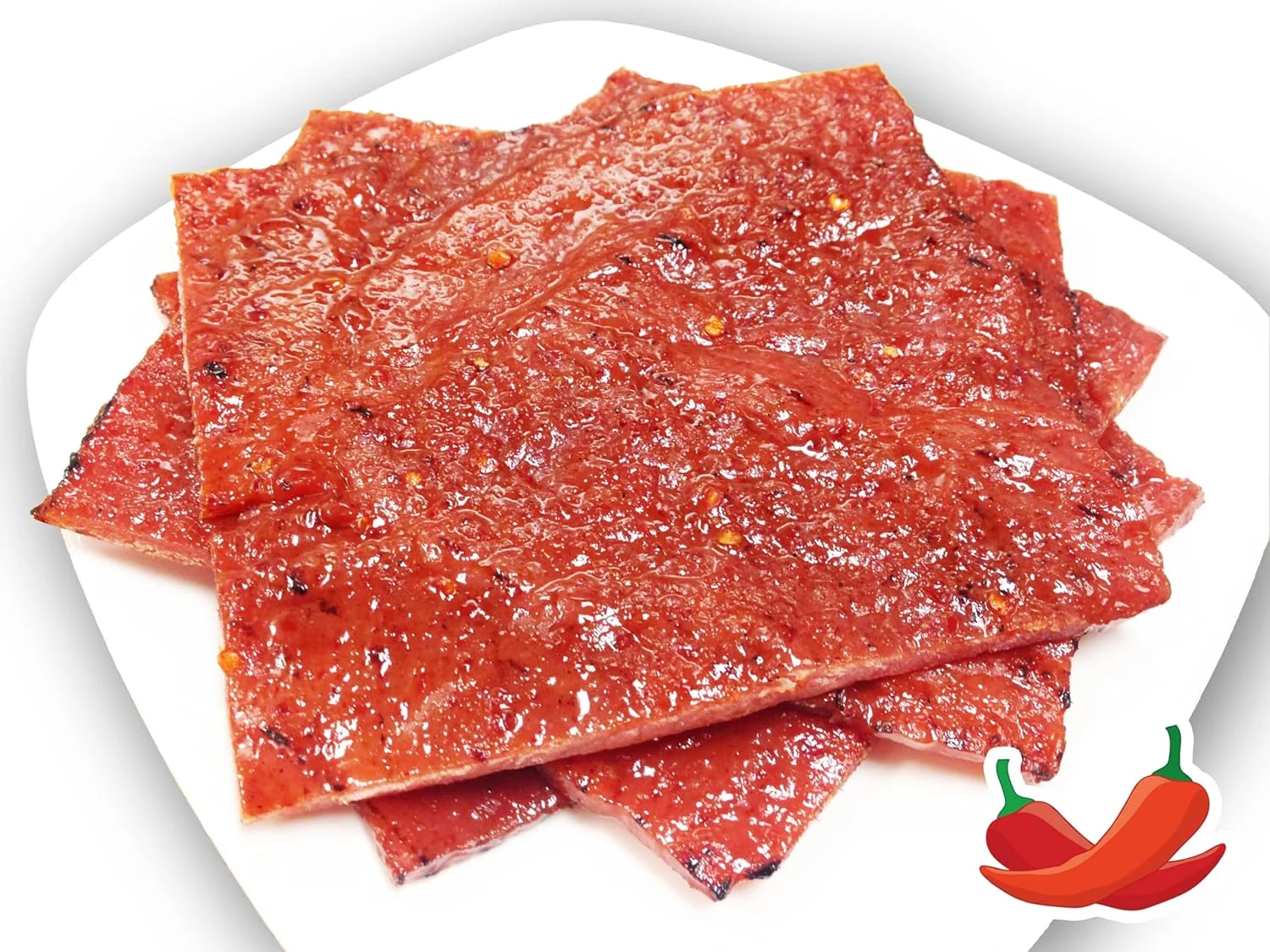 Singapore Street Food, Fire-Grilled Pork Jerky (Spicy Flavor 12Oz) *Grilled To Your Order *Shipped The Same Day - L.A. Times 