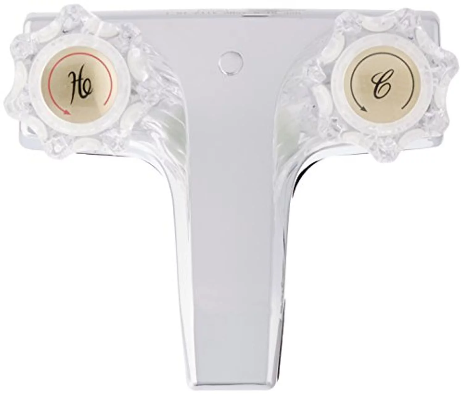 Ez-Flo Eastman Low Arc,Chrome,EZ-FLO,Plastic,1.2gpm  10252