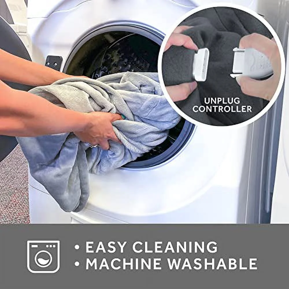 Sunbeam Royal Ultra Mushroom Heated Blanket - Full (Used)