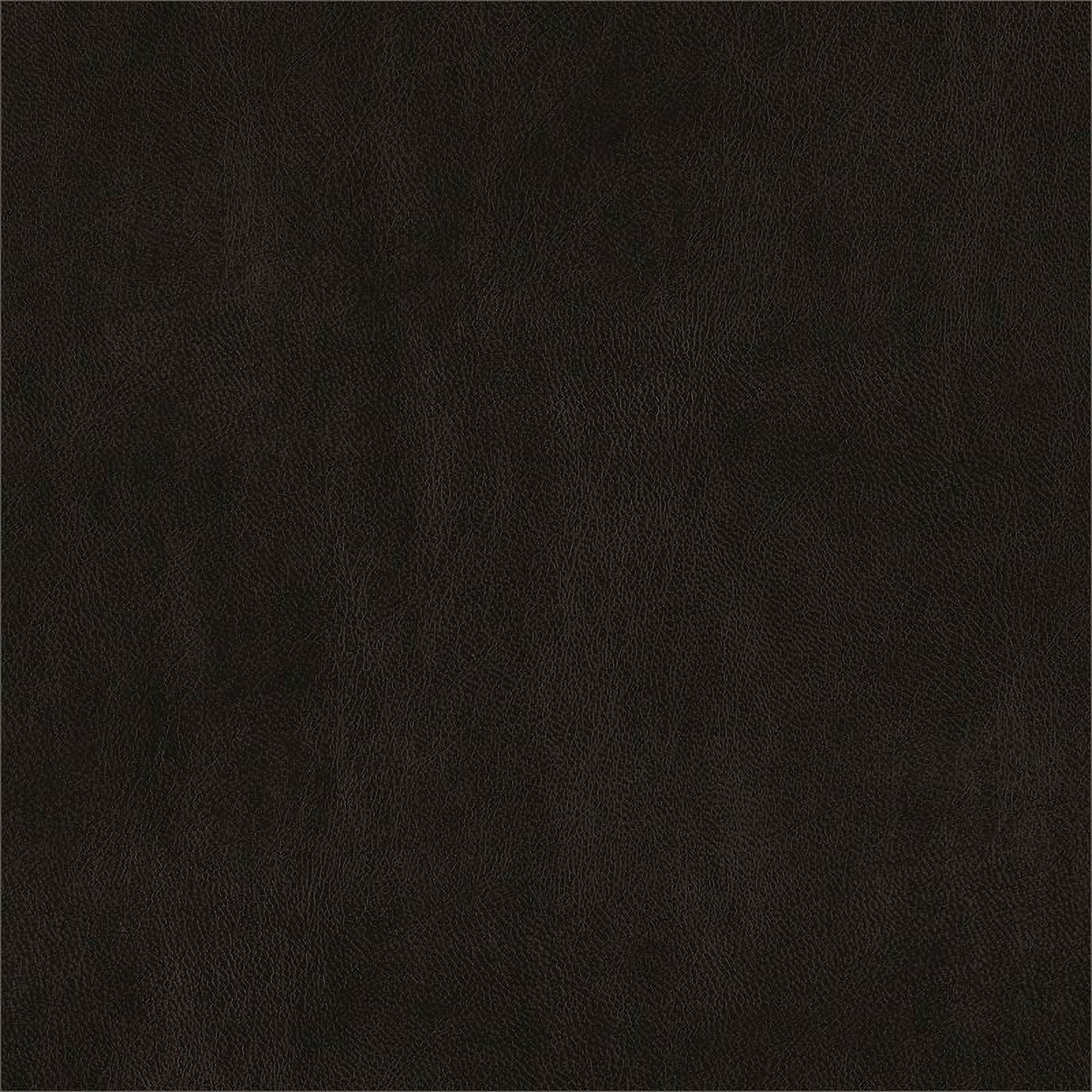 Lexicon Foxcroft Modern Wood & Faux Leather Power Reclining Chair in Brown